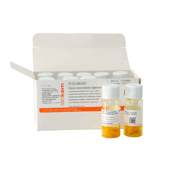 Suplemento selectivo Palcam para Listeria BAC ISO-11290-2