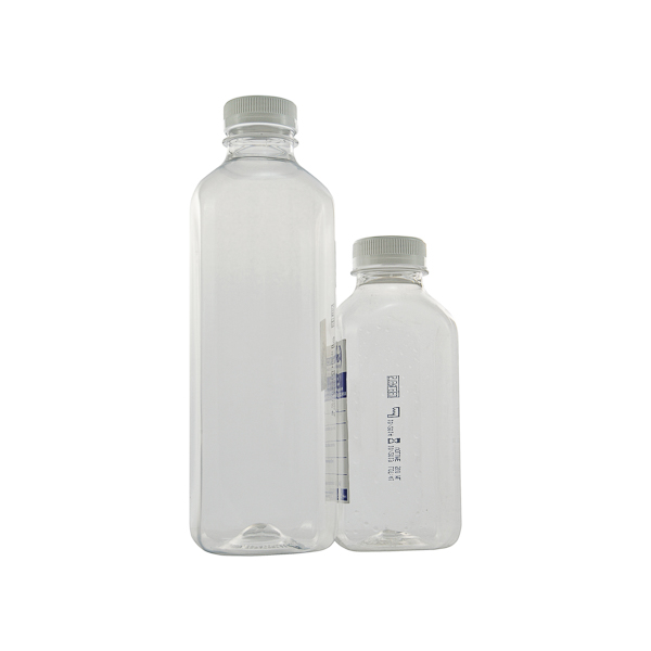 Botellas de PET estériles para muestreo de agua