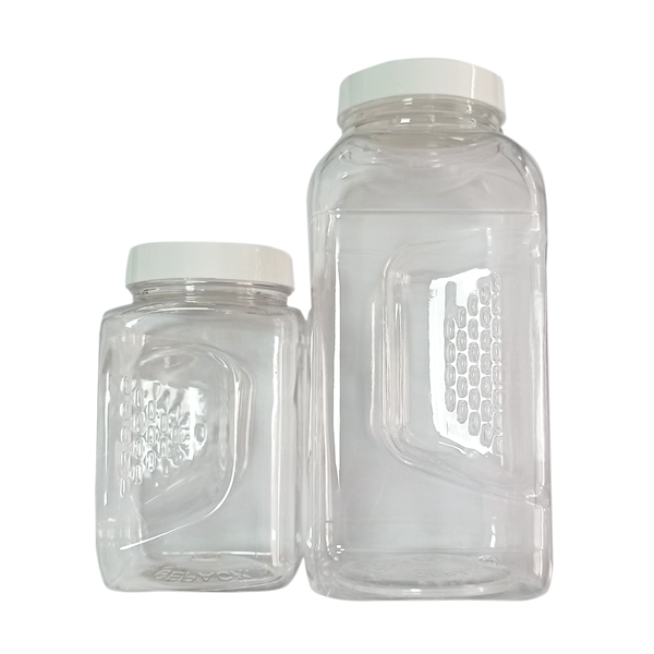 Botellas de PET estériles para muestreo de agua, cuello ancho